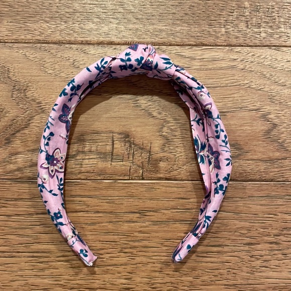 Crewcuts Girls Dress - Pink Flower Print with Headband - Size 6 - 100% Cotton - Picture 11 of 16